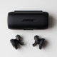 The charging case is bigger than the one that comes with the AirPods, but it’s still small enough to fit in your pocket.